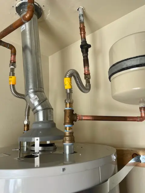 Water heater installation and plumbing repair in Flint Hill